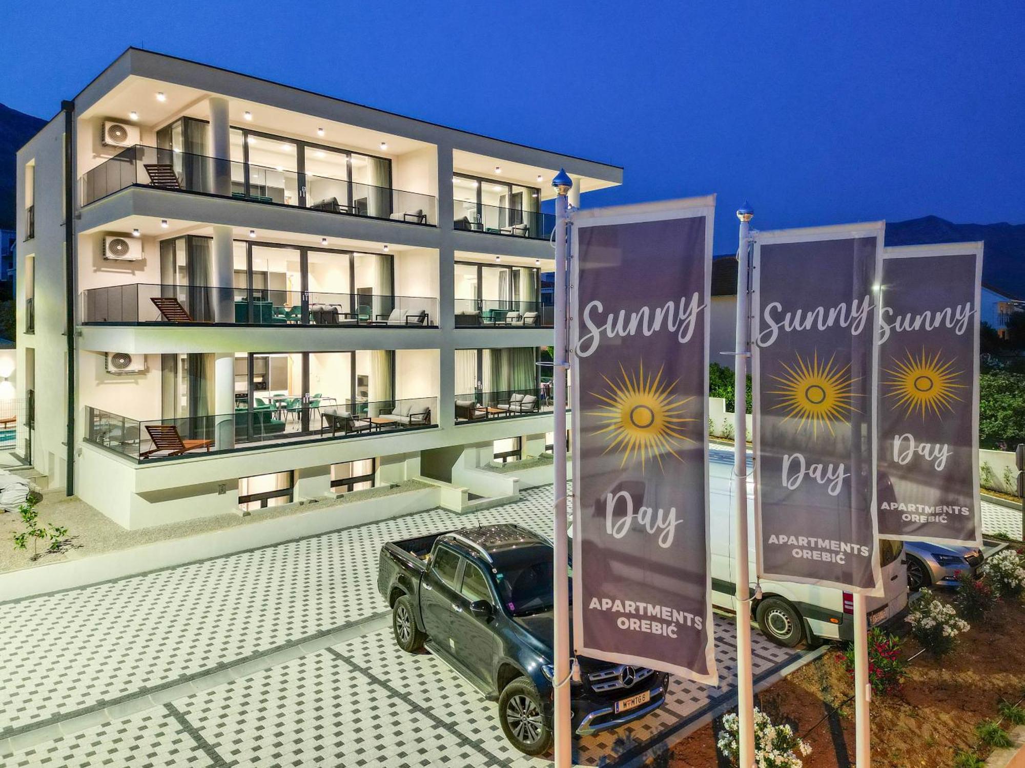 Sunny Day Luxury Holiday Apartments Orebić Exterior foto